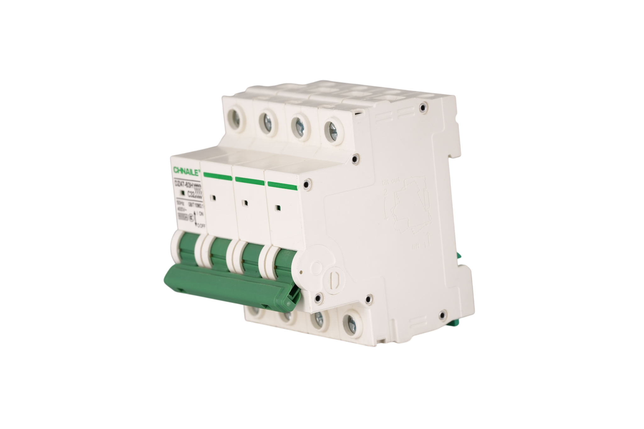 Heavy-Duty 4P AC Circuit Breaker 32A 6kA for Factory Automation & Elevators