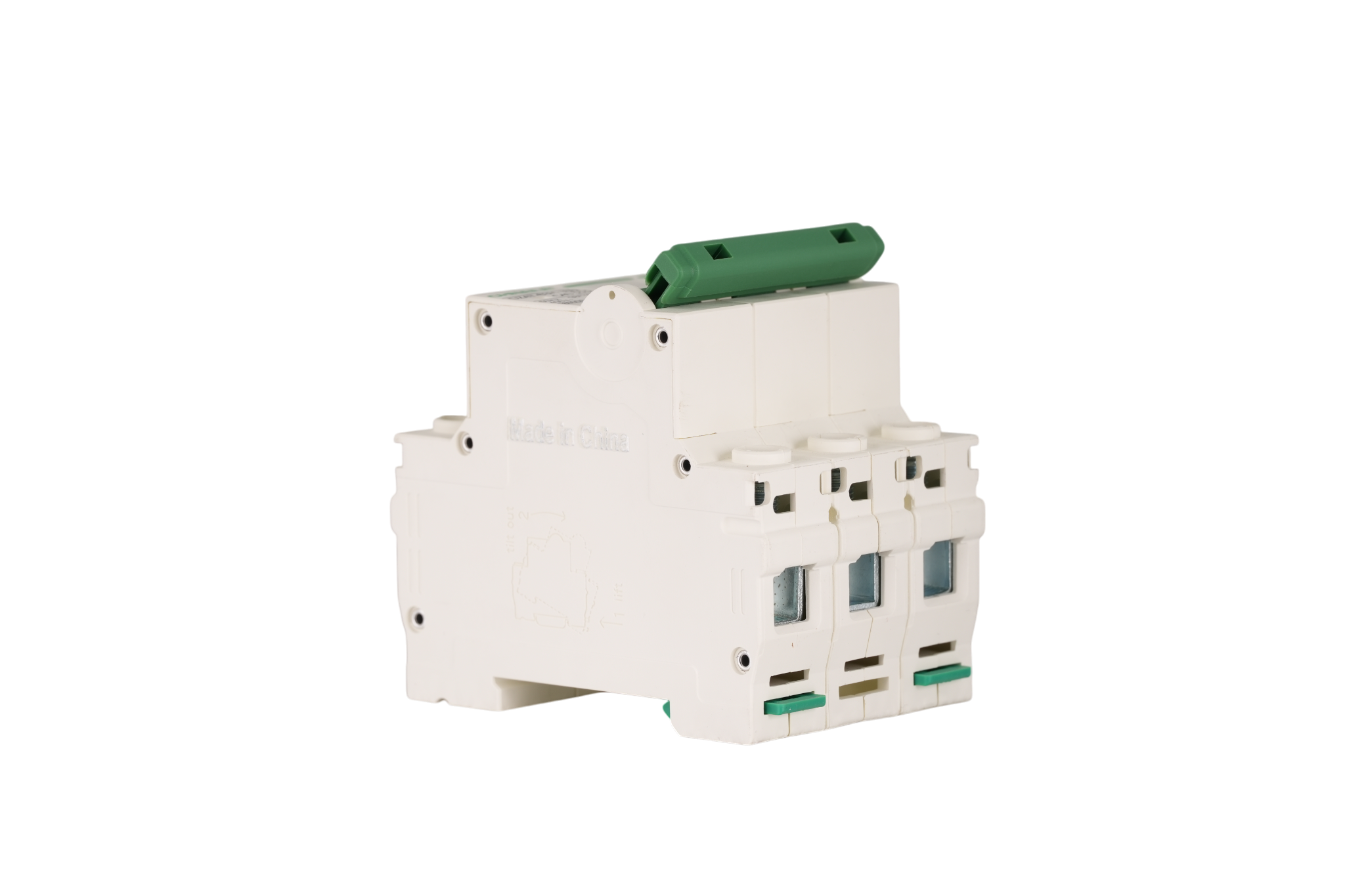 High-Performance 3P AC Miniature Circuit Breaker 40A 6kA for Commercial Refrigeration & Pumps