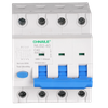 High-Precision 3P+N AC RCBO 40A 30mA for Broadcast Studios & CNC Machinery