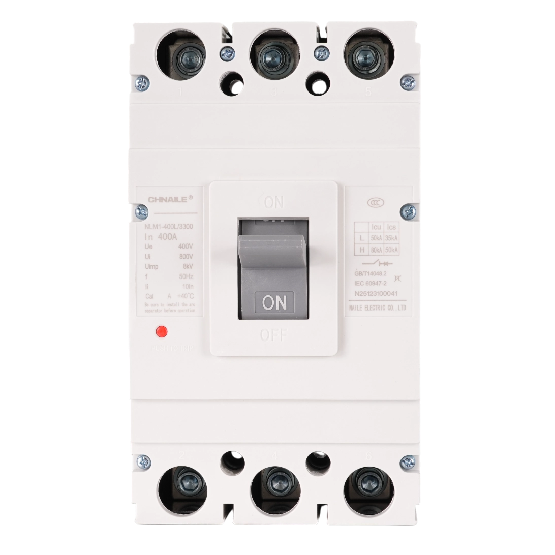 Ultra-High Capacity 3P AC MCCB 400A 50kA for Data Centers & Cleanrooms