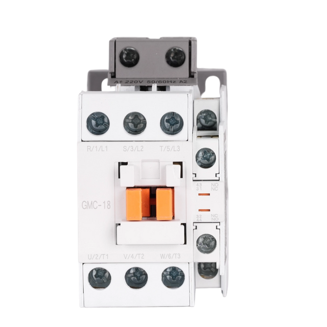 Heavy-Duty 3P AC Contactor 18A 220V Coil for HVAC & Automated Conveyors