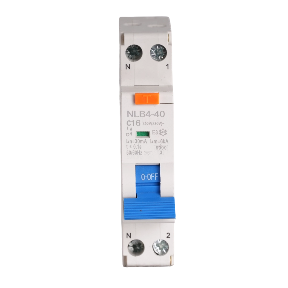 Frost-Resistant 1-Module AC RCBO 16A 30mA for Outdoor 5G Nodes & E-Bike Charging