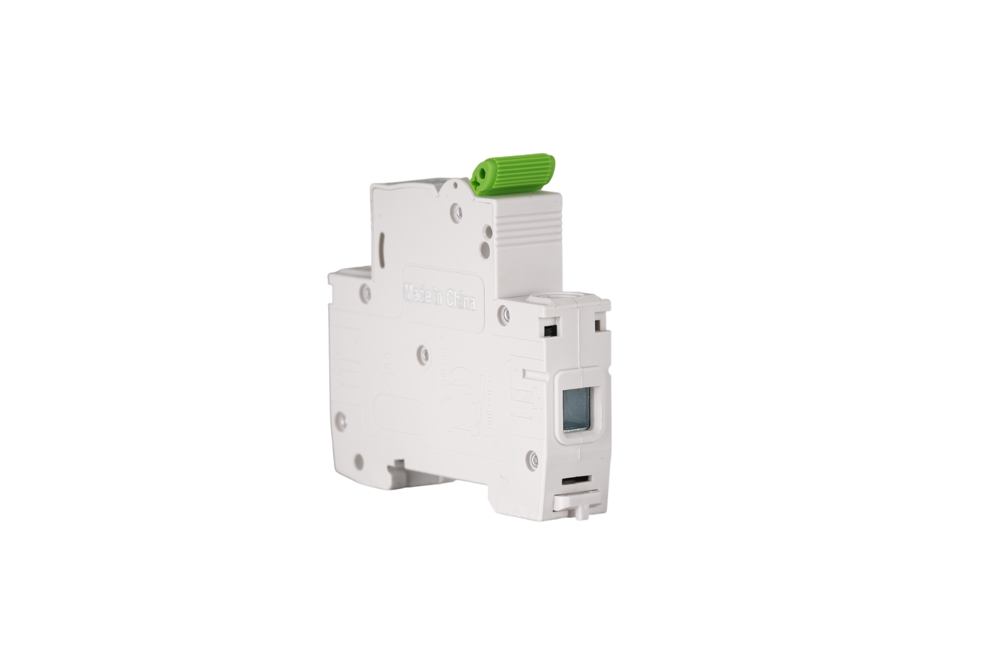 BD1-63S 1P DIN-Rail AC Miniature Circuit Breaker 32A 6kA for Residential HVAC