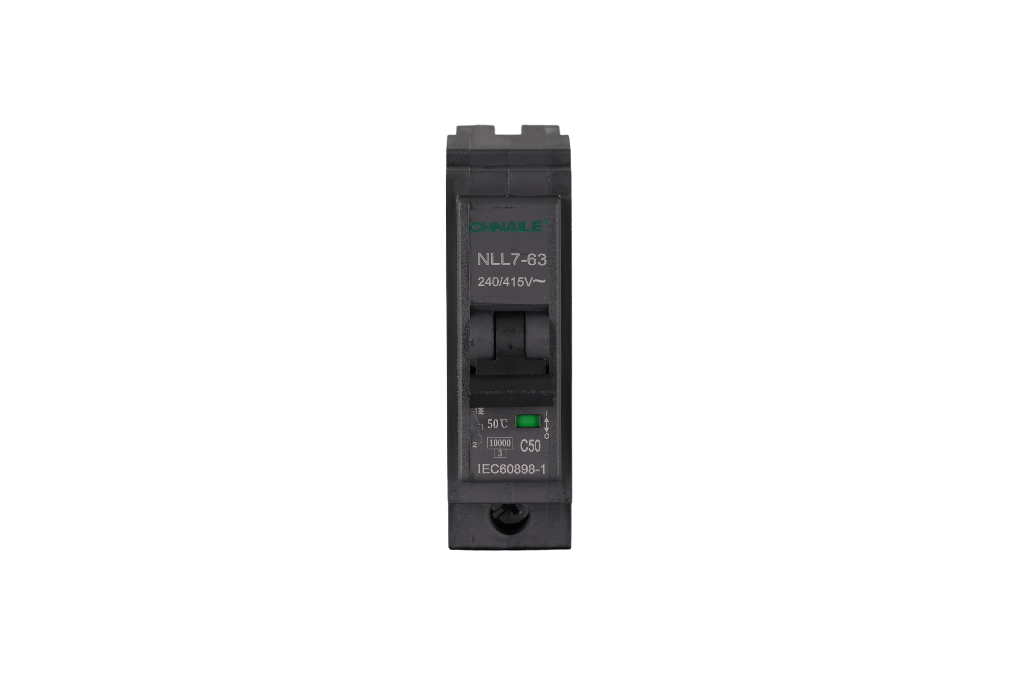 NLL7-63 1P Plug-in AC Miniature Circuit Breaker 240V 63A 10kA