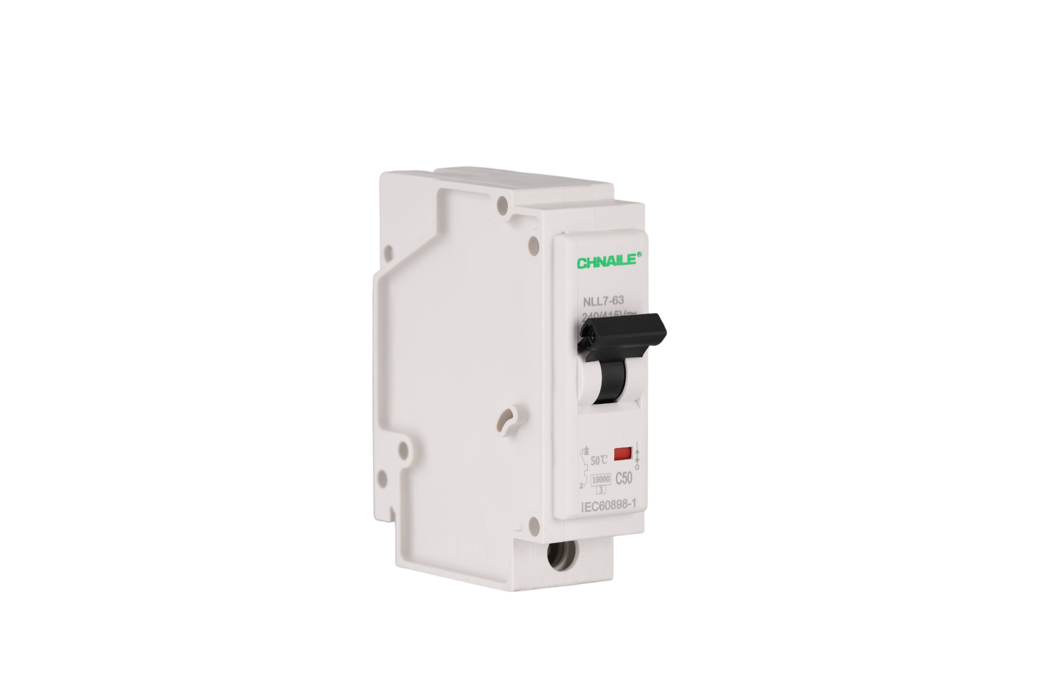 NLL7-63 1P Plug-in AC Miniature Circuit Breaker 240V 63A 10kA Wint