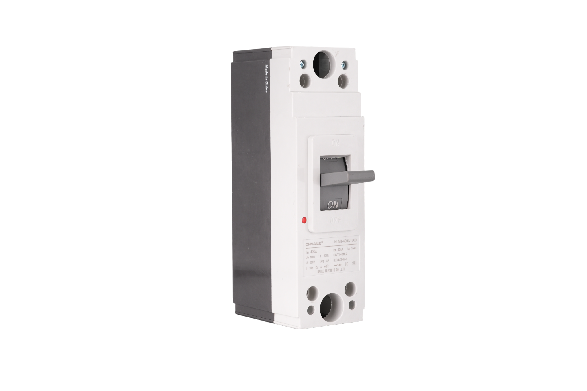 Ultra-High Capacity 1P AC Molded Case Circuit Breaker 400A 50kA for Electroplating & Telecom