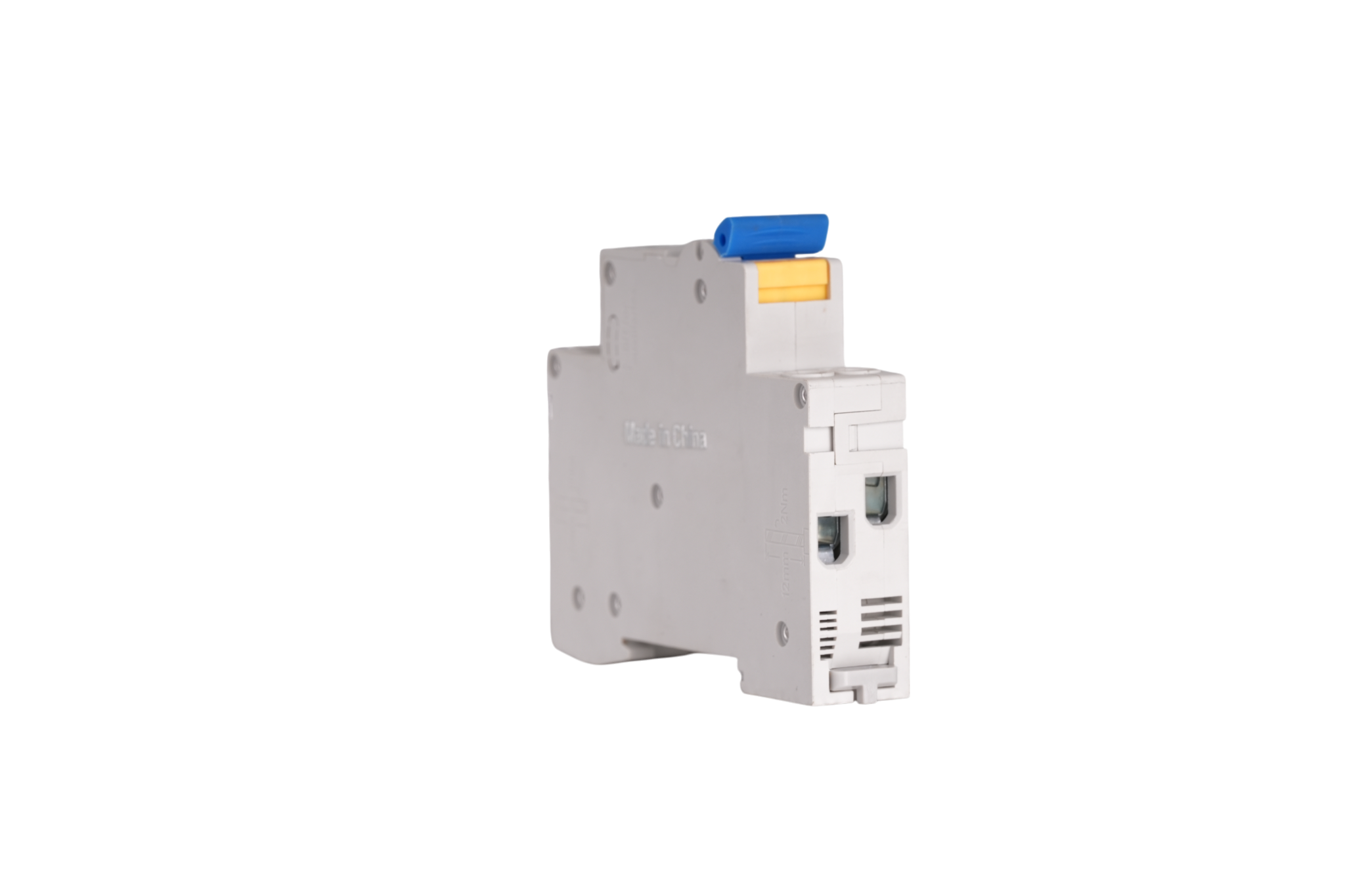 Ultra-Slim 1-Module AC RCBO 10A 30mA for Hotel Panels & Smart Lighting Retrofits