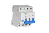 High-Precision 3P+N AC RCBO 40A 30mA for Broadcast Studios & CNC Machinery