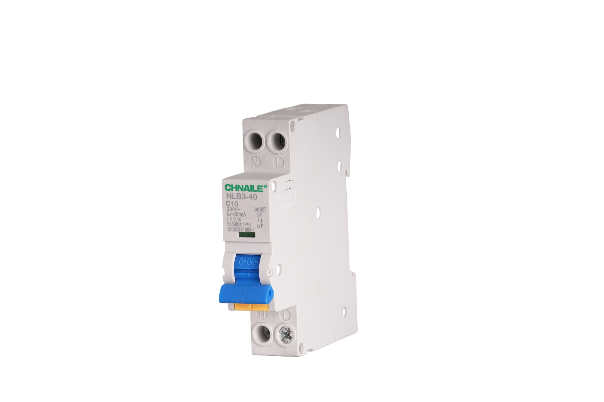 Space-Saving 1-Module AC RCBO 10A 30mA for RVs & Tiny Home Panels