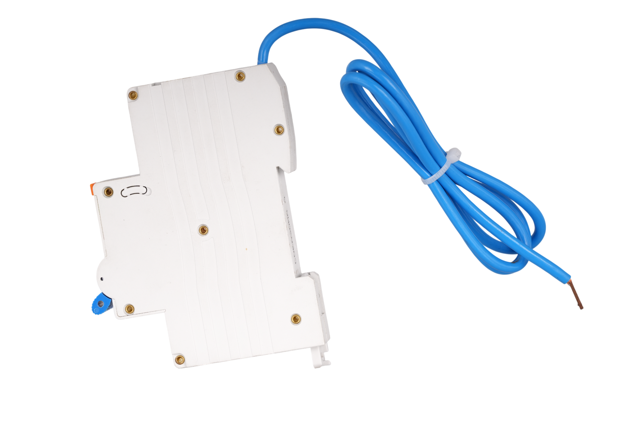 Space-Saving 1-Module Flying Lead RCBO 16A 30mA for UK Consumer Units & Caravan Parks