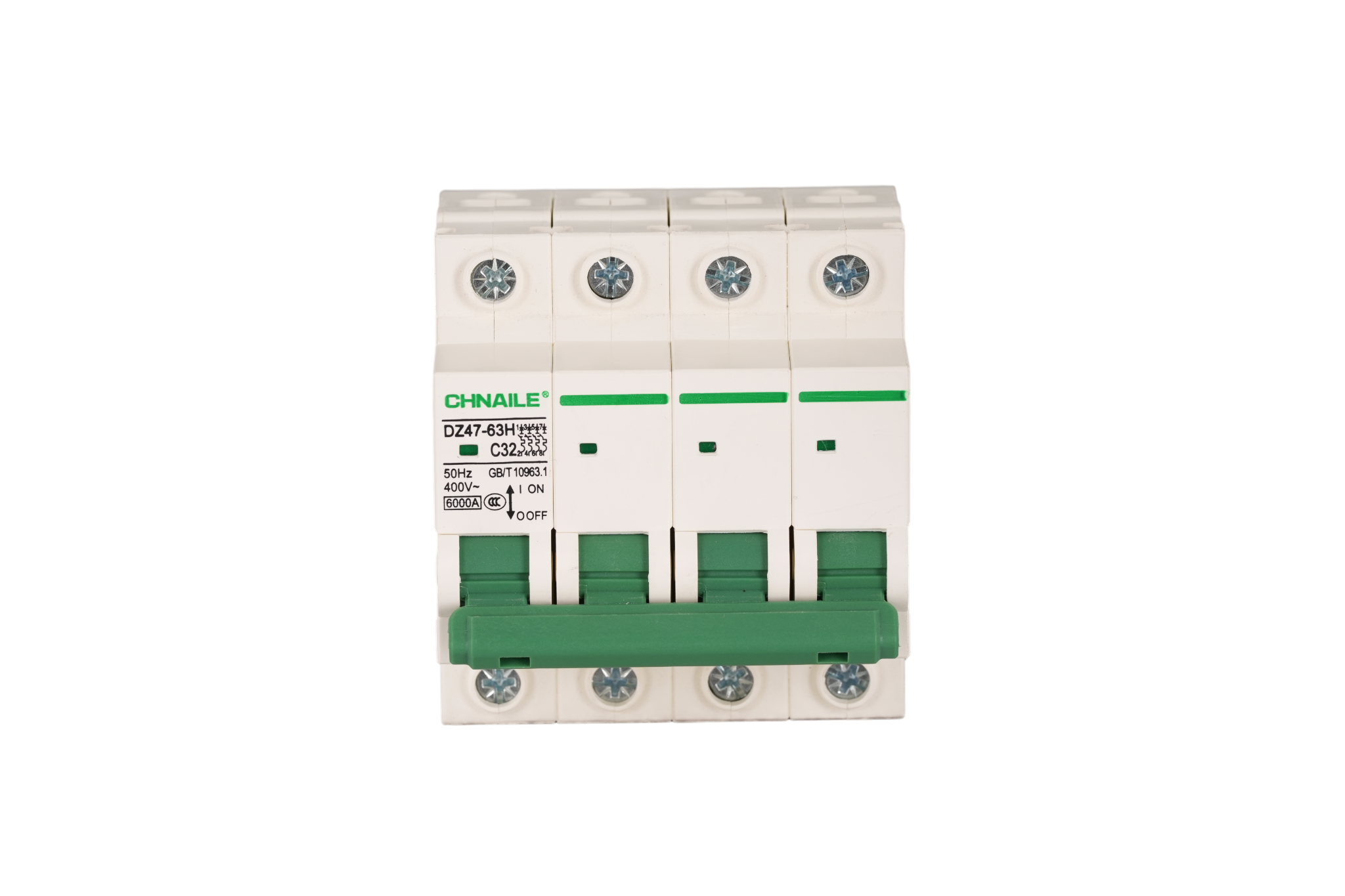 Heavy-Duty 4P AC Circuit Breaker 32A 6kA for Factory Automation & Elevators