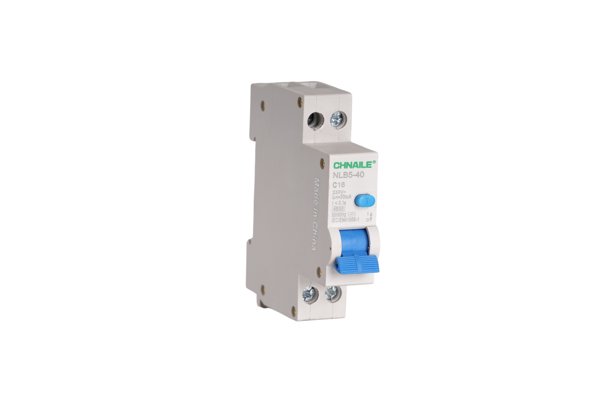 Ultra-Slim 1-Module AC RCBO 16A 4.5kA for Modular Homes & Office Pods
