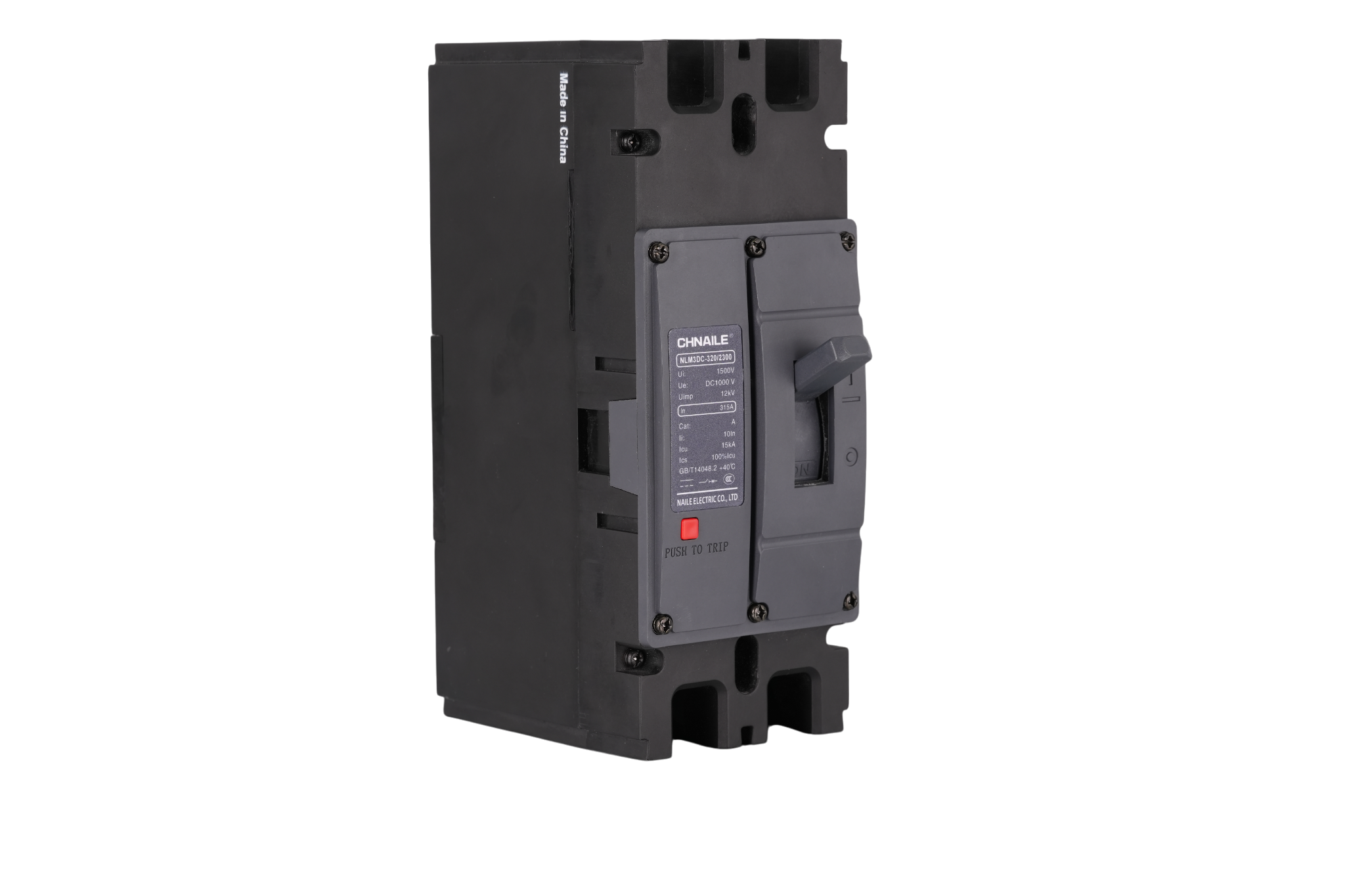 Heavy-Duty 2P DC Molded Case Circuit Breaker 315A 1000V for Industrial BESS & Marine