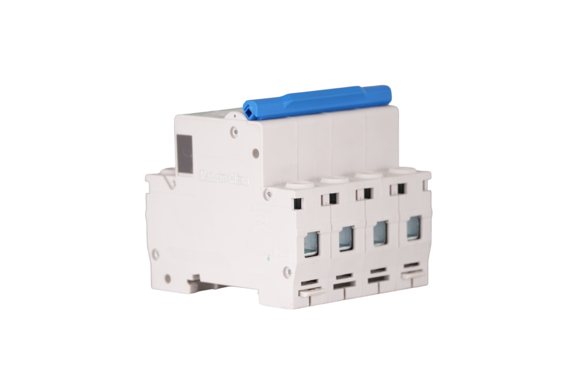 High-Capacity 4P AC Miniature Circuit Breaker 63A 6kA for Solar AC Output & IT PDUs