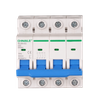 High-Capacity 4P AC Miniature Circuit Breaker 63A 6kA for Solar AC Output & IT PDUs