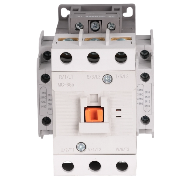 Heavy-Duty 3P AC Magnetic Contactor 65A for Injection Molding & Municipal Pumps