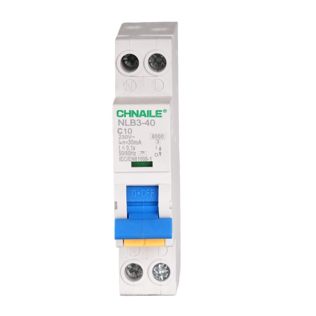 Space-Saving 1-Module AC RCBO 10A 30mA for RVs & Tiny Home Panels