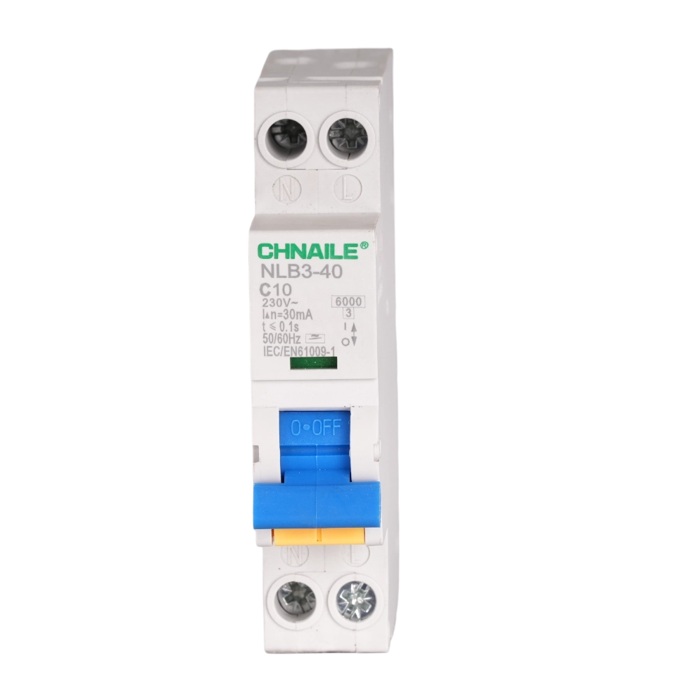 Space-Saving 1-Module AC RCBO 10A 30mA for RVs & Tiny Home Panels