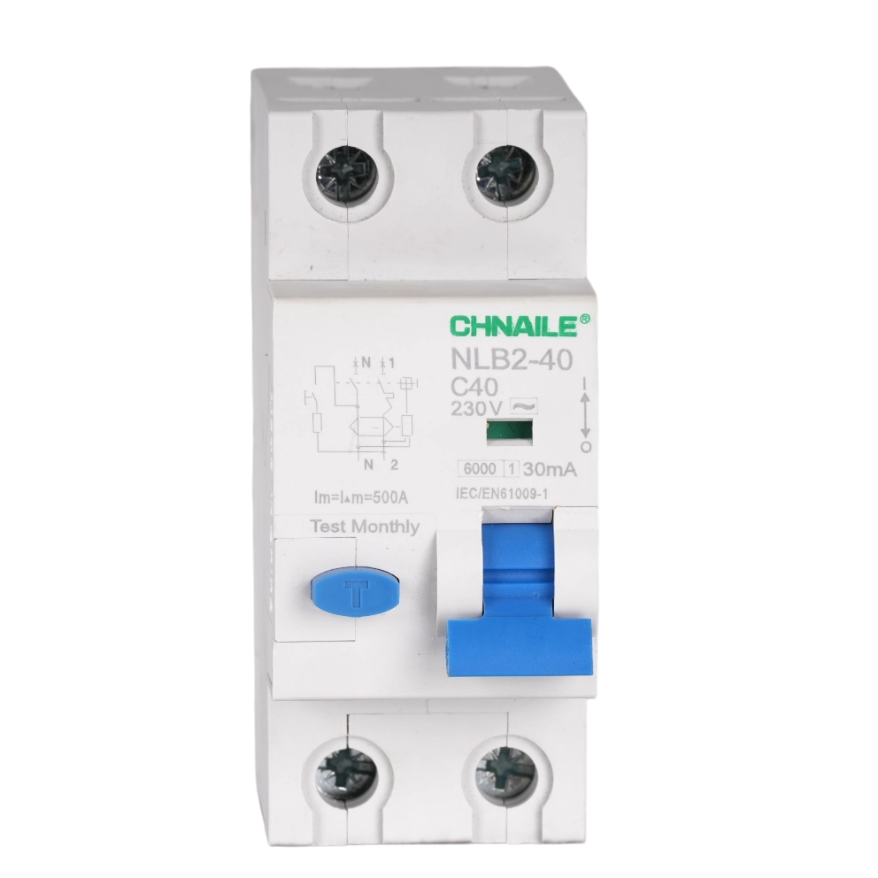 Premium 1P+N AC RCBO Circuit Breaker 40A 30mA for Edge Computing & Clinical Labs