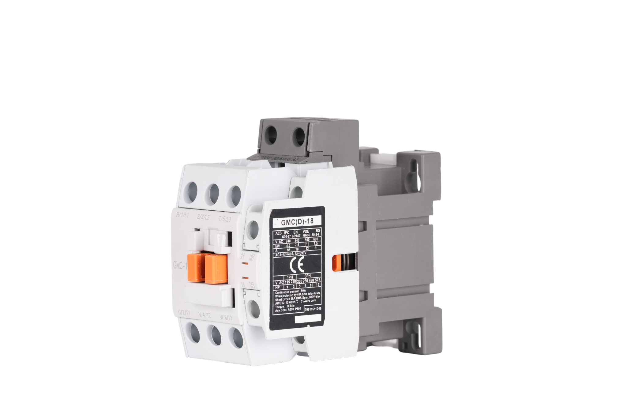 Heavy-Duty 3P AC Contactor 18A 220V Coil for HVAC & Automated Conveyors