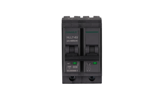 NLL7-63 2P Plug-in DC Circuit Breaker 500V 50A for Solar PV