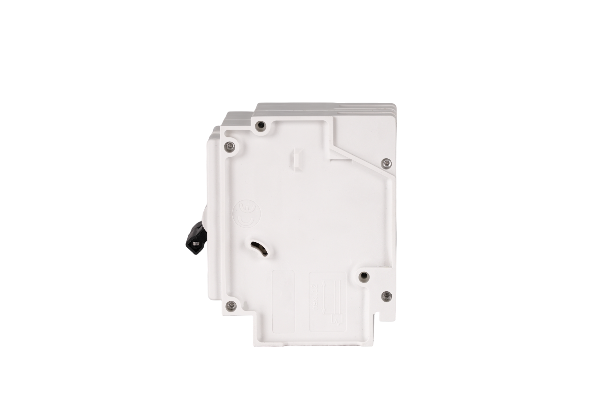 NLL7-63 2P Plug-in AC Miniature Circuit Breaker 415V 63A 10kA White