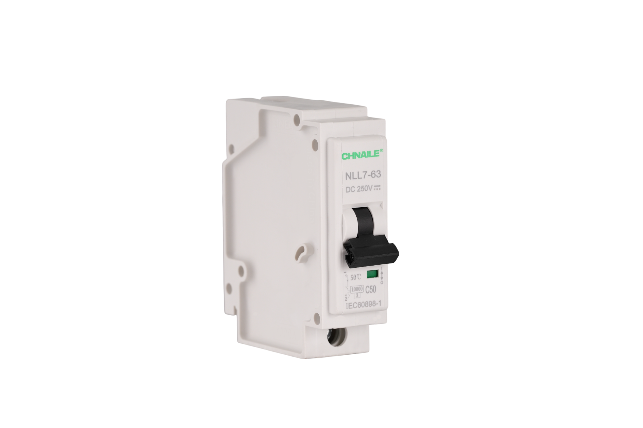 NLL7-63 1P Plug-in DC Miniature Circuit Breaker 250V 50A Solar PV