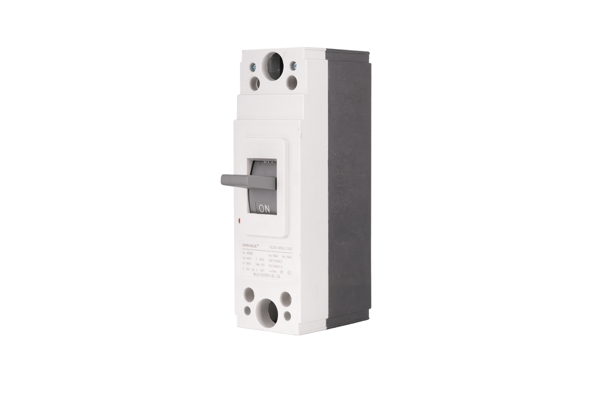 Ultra-High Capacity 1P AC Molded Case Circuit Breaker 400A 50kA for Electroplating & Telecom