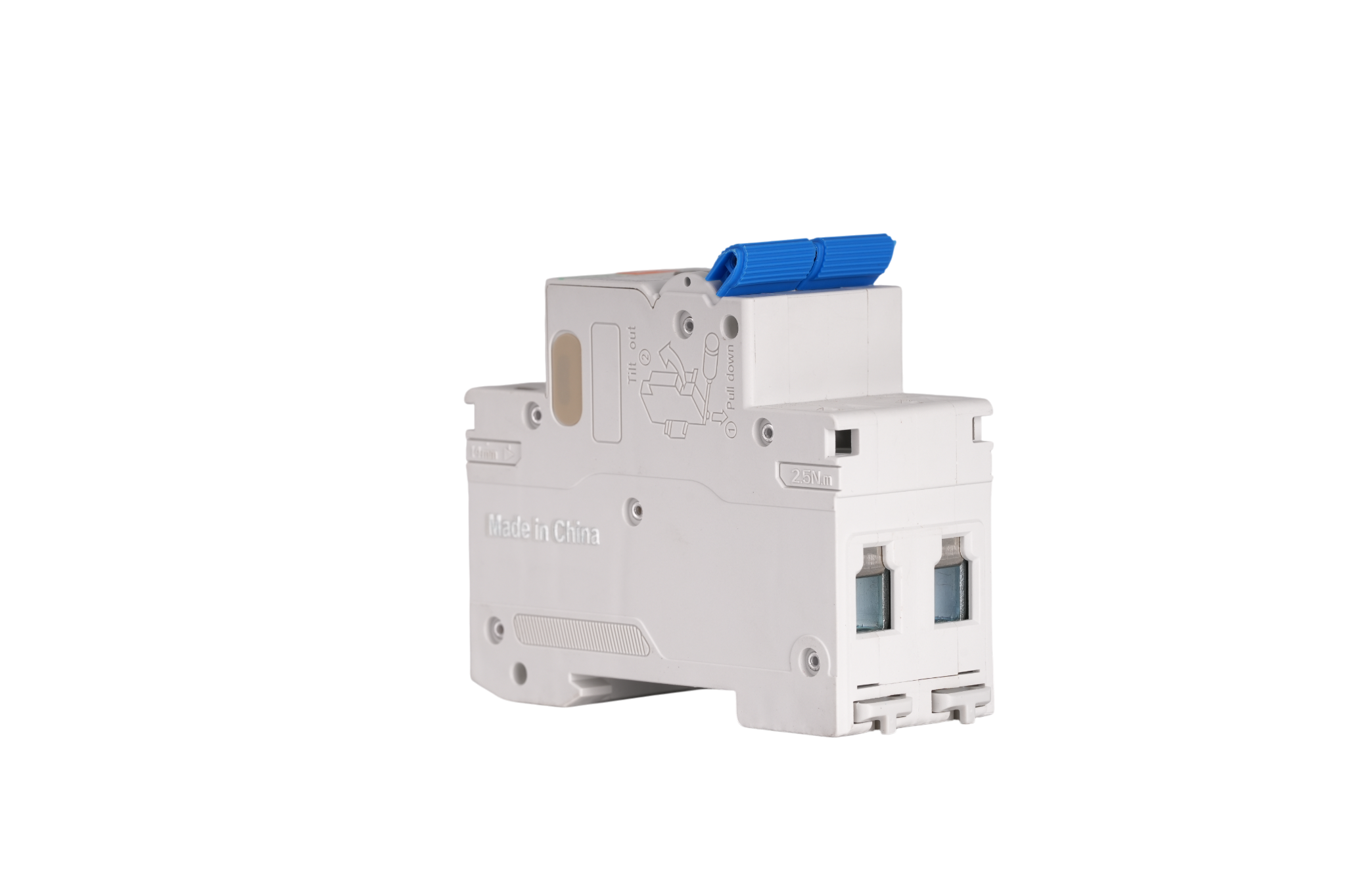 High-Capacity 1P+N AC RCBO 63A 30mA for Marina Shore Power & Data Center PDUs