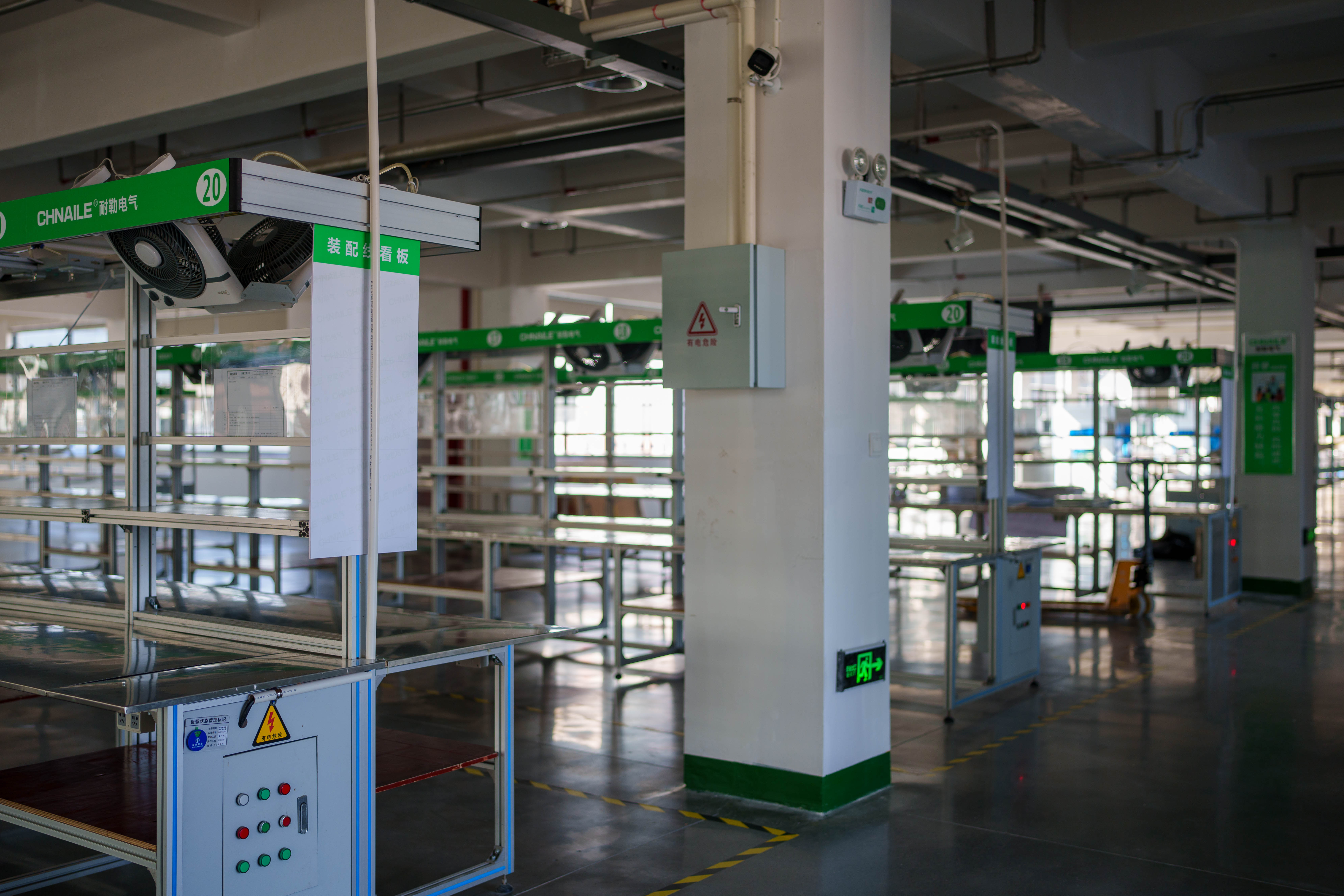 RCBO production and assembly line