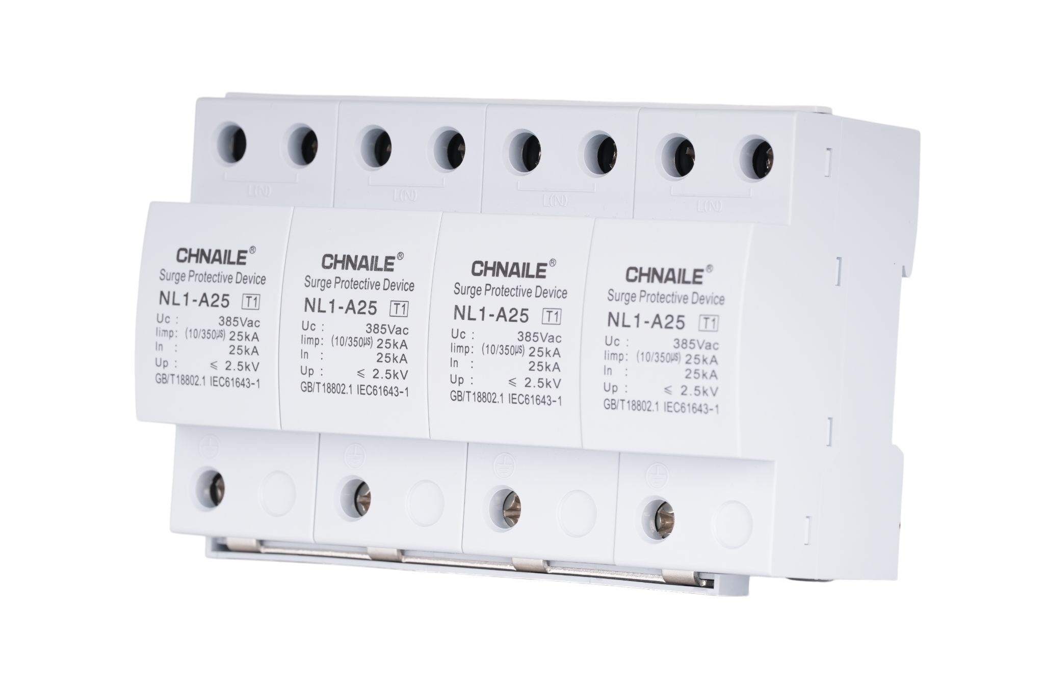 Heavy-Duty 4P Type 1 AC Surge Protective Device 15kA 385V for Wind Farms & Refineries