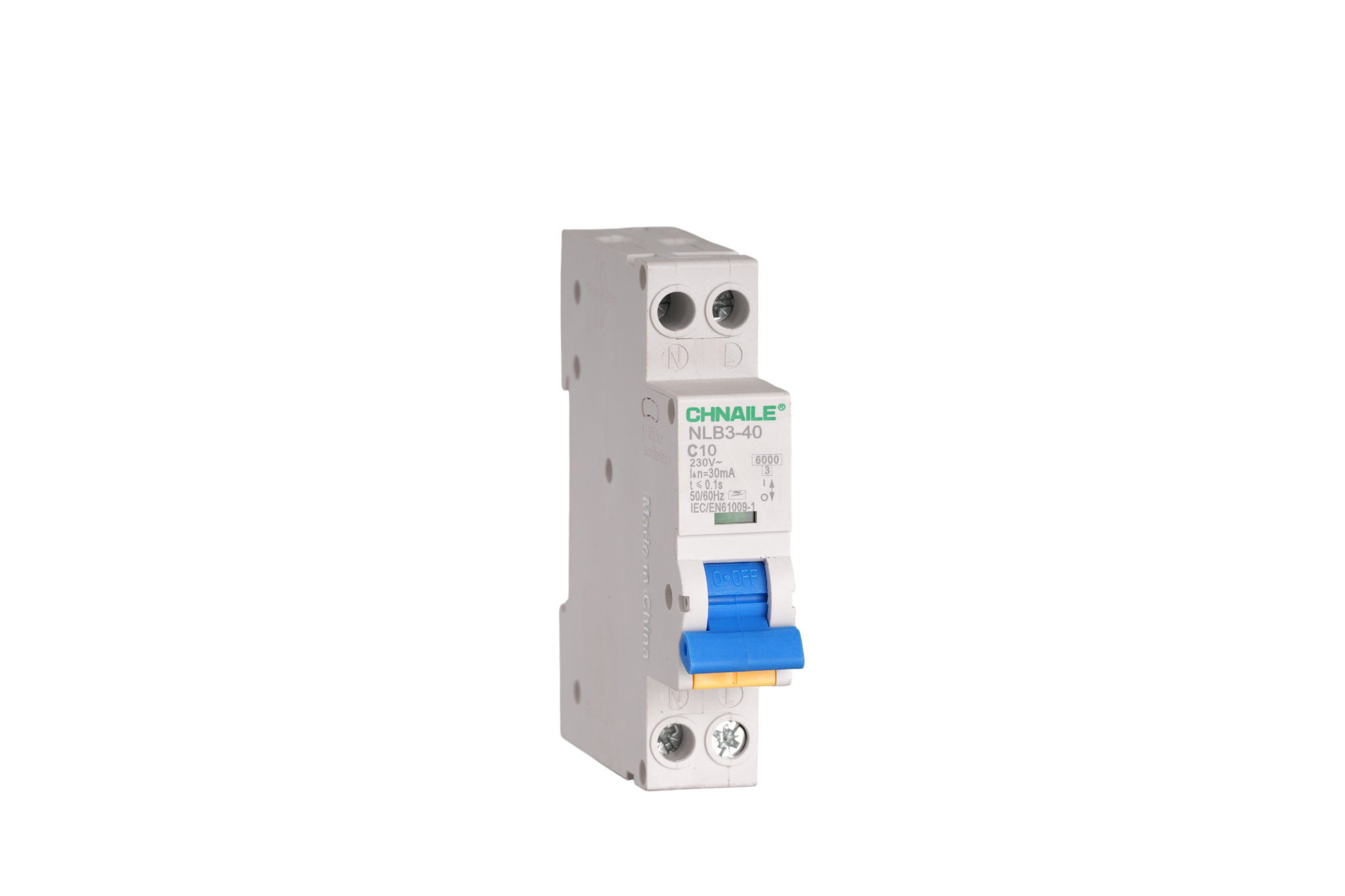 Space-Saving 1-Module AC RCBO 10A 30mA for RVs & Tiny Home Panels