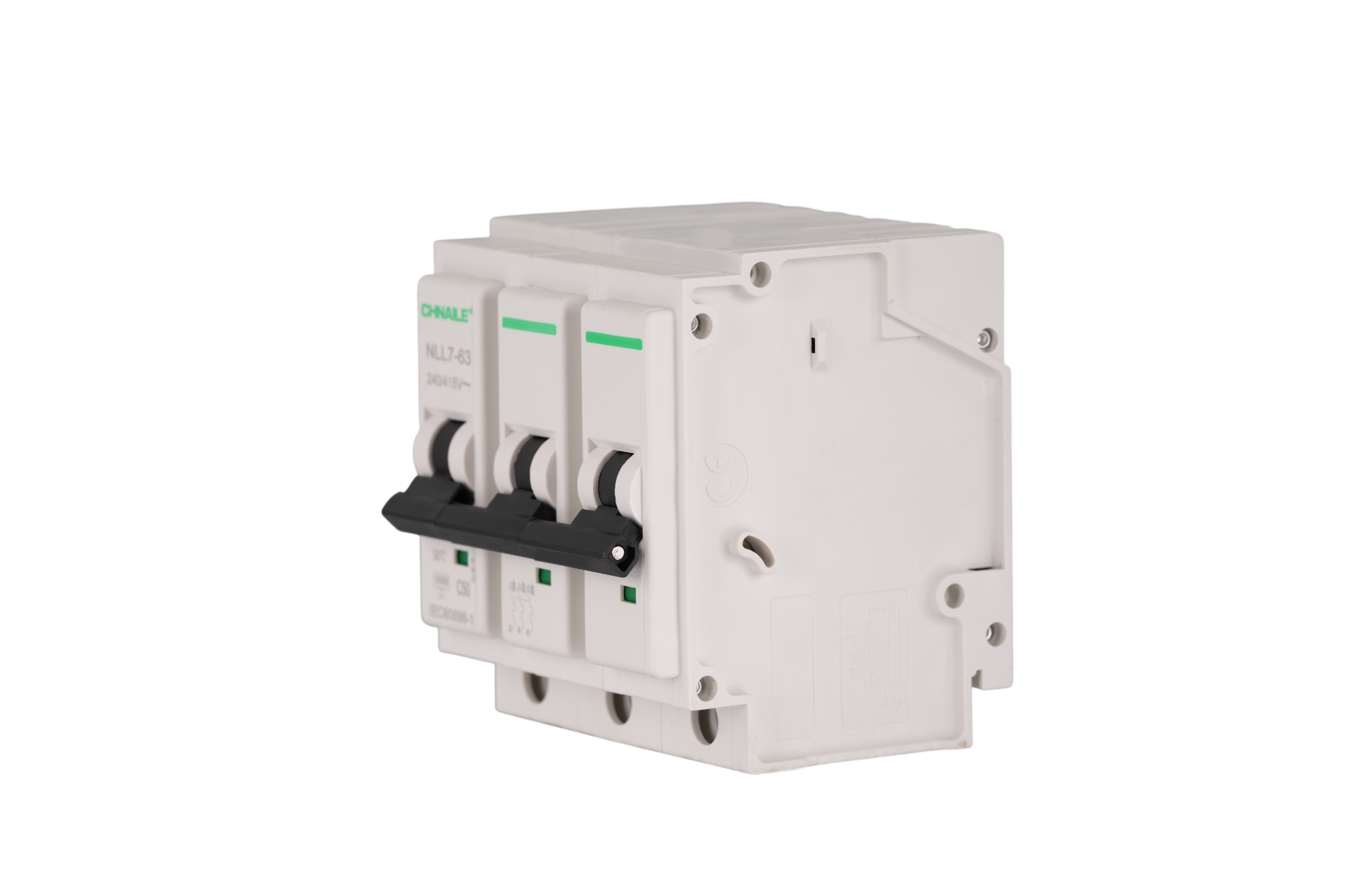 NLL7-63 3P Plug-in AC Miniature Circuit Breaker 415V 63A 10kA