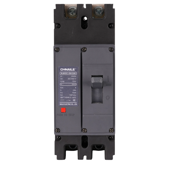 Heavy-Duty 2P DC Molded Case Circuit Breaker 250A 1000V for EV Superchargers & Rail Transit