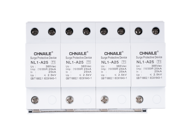 Heavy-Duty 4P Type 1 AC Surge Protective Device 15kA 385V for Wind Farms & Refineries