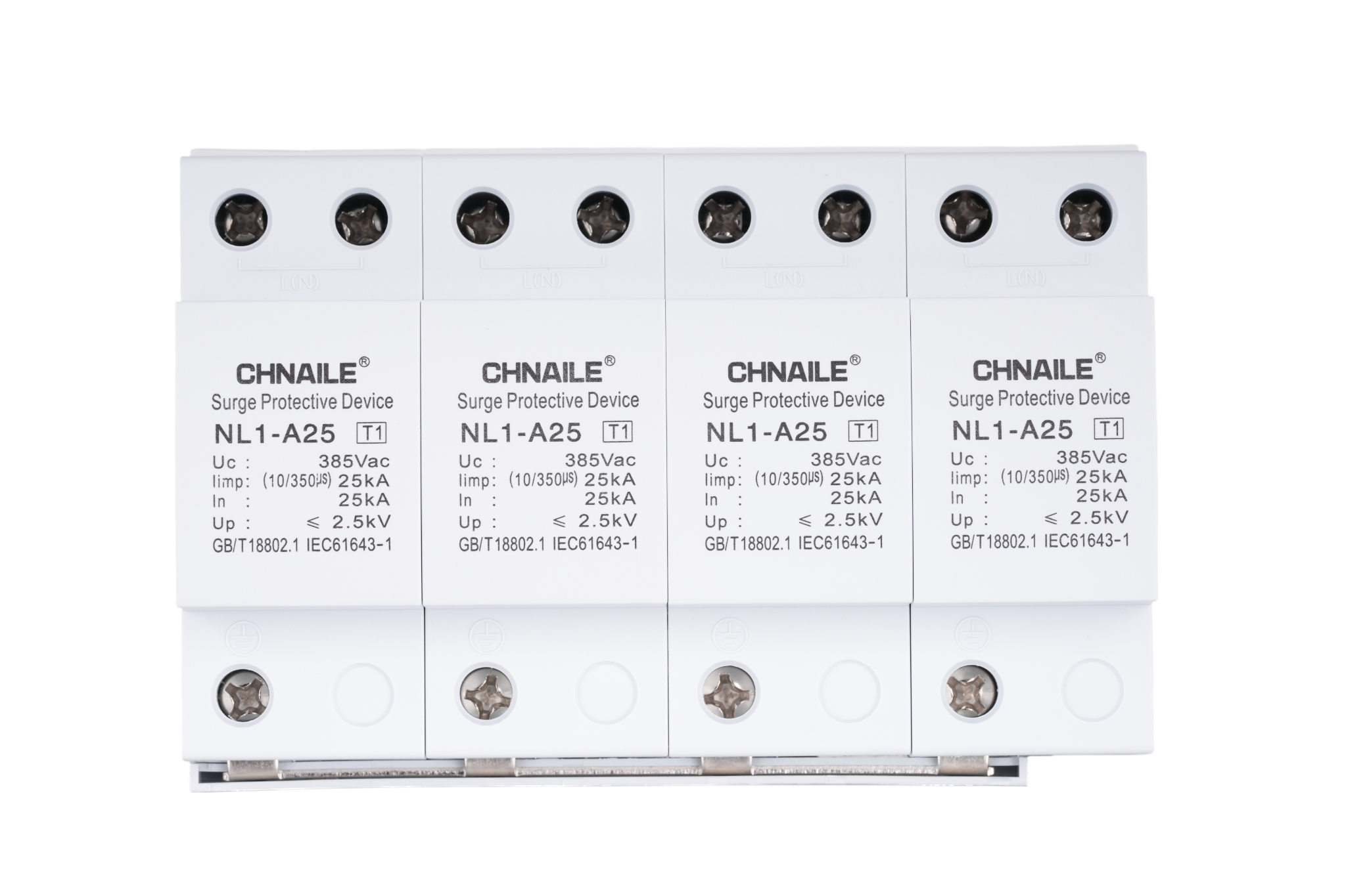 Heavy-Duty 4P Type 1 AC Surge Protective Device 15kA 385V for Wind Farms & Refineries