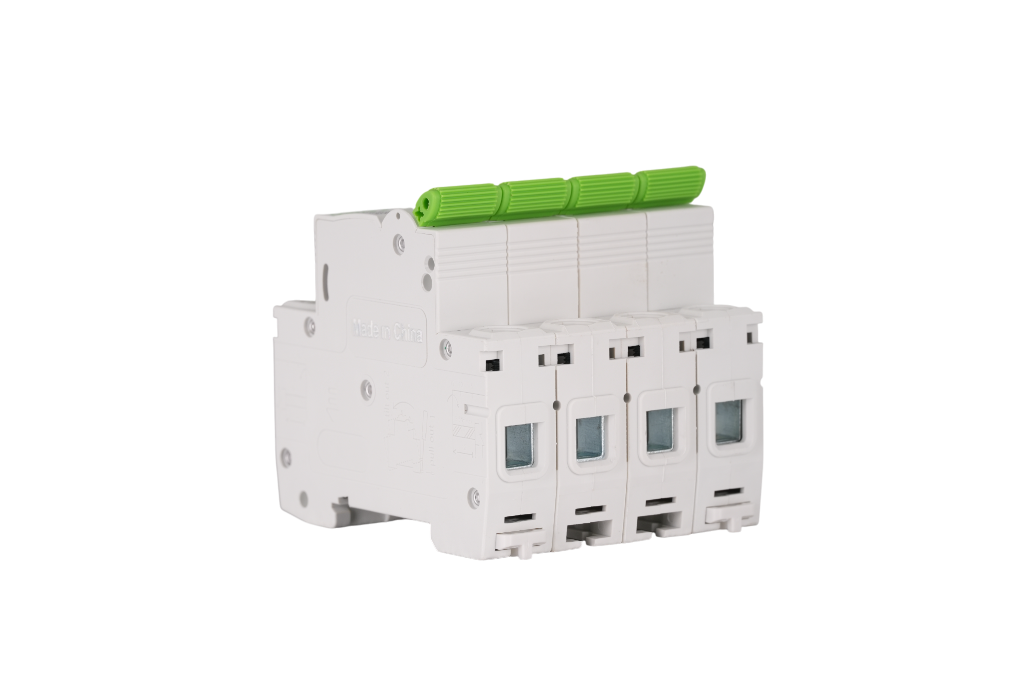 Heavy-Duty 4P AC Miniature Circuit Breaker 32A 6kA for Data Centers & HVAC