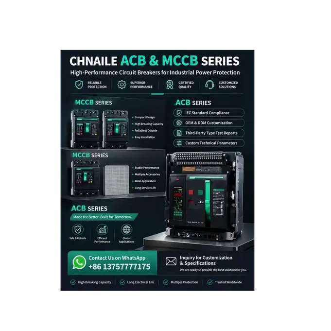 High-Performance ACB & MCCB | Industrial Power Solutions