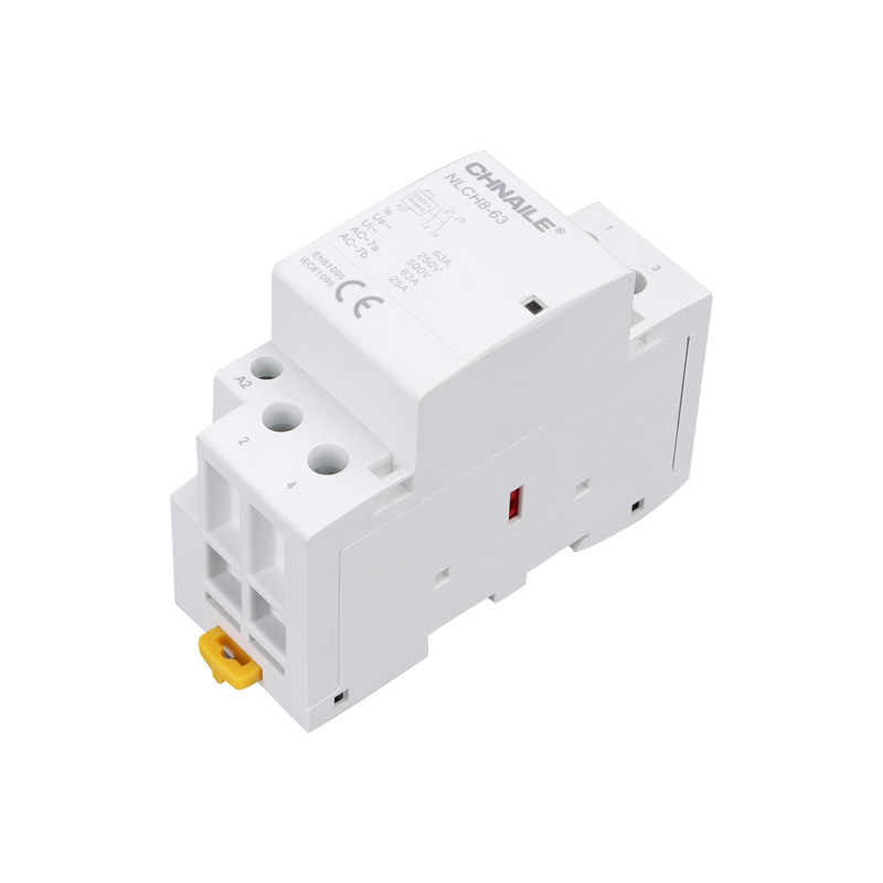 DIN-rail modular contactor