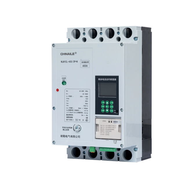 Intelligent 3P+N IoT Auto-Reclosing MCCB 400A 65kA for Virtual Power Plants & V2G