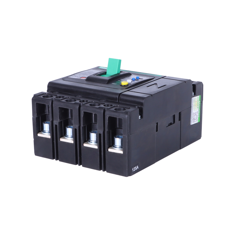 Heavy-Duty 4P Adjustable Leakage MCCB 125A 25kA for Construction Site Power