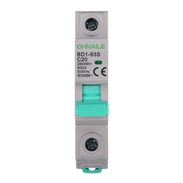 1P DIN-Rail AC 20A 6kA Miniature Circuit Breaker