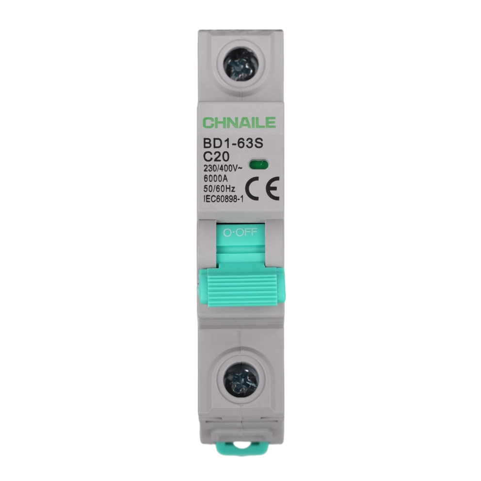 1P DIN-Rail AC 20A 6kA Miniature Circuit Breaker
